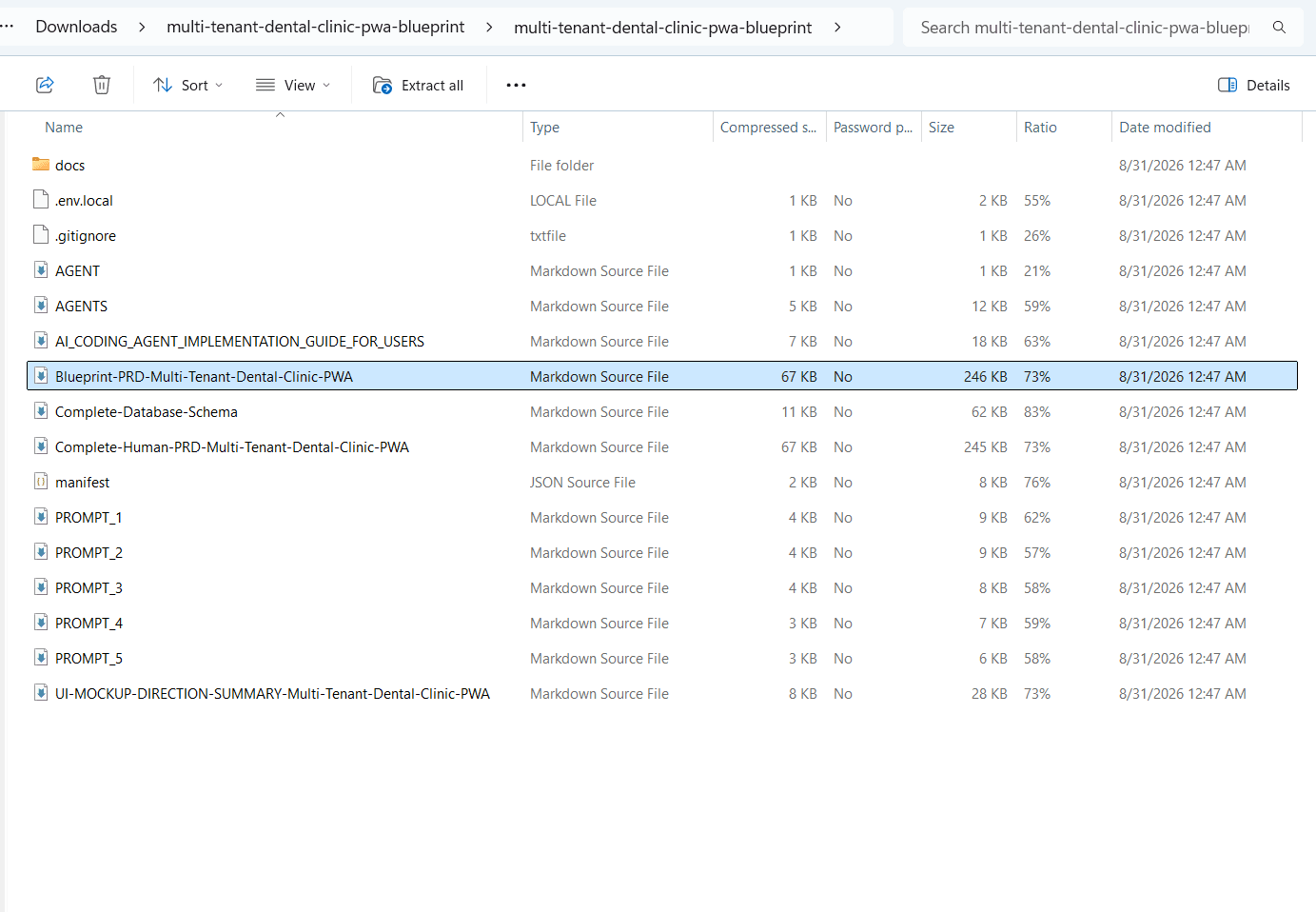 Contoh isi AI Blueprint Project ZIP